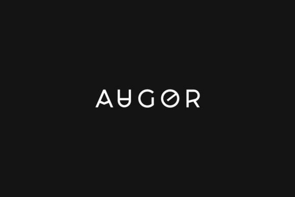 Augor: A Clean, Modern Display Font for Digital Brands