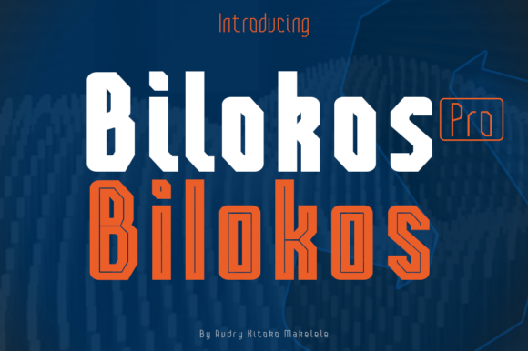 Bilokos Pro Condensed: A Bold, Futuristic Display Font for Crafters