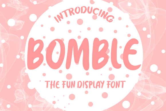 Bomble: A Playful Display Font for Digital Branding