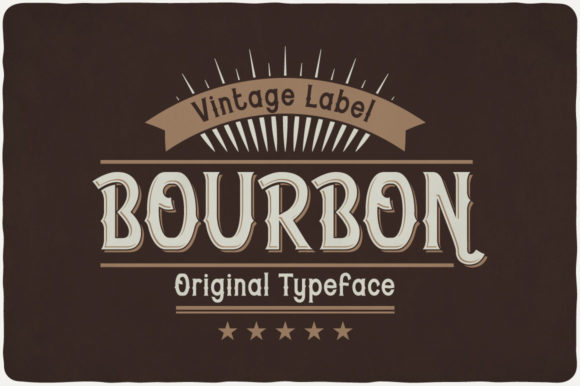 Bourbon: A Bold Display Typeface for Digital Design