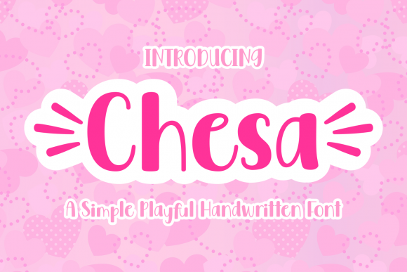 Chesa: A Playful Display Font with Editorial Warmth