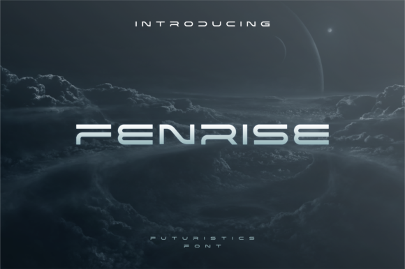 Fenrise: A Modern Display Font for Digital Branding