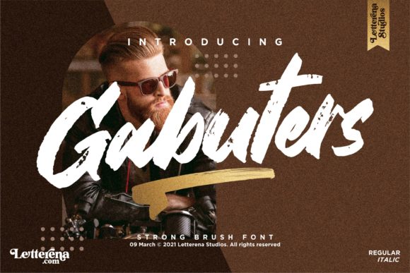 Gabuters: A Display Font That Makes Your Headlines Instantly Clickable