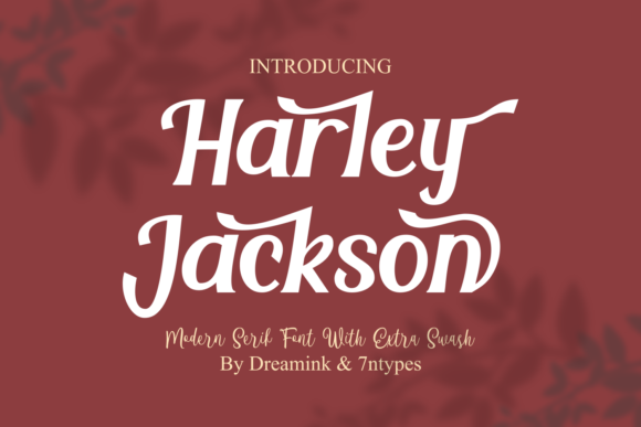 Harley Jackson: A Refined Display Font for Digital Branding