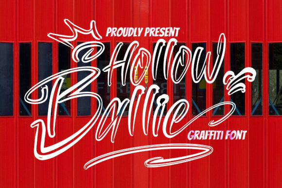 Hollow Ballie: A Bold Display Font for Memorable Branding