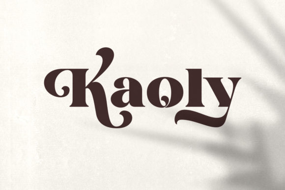 Kaoly: A Display Font That Elevates Your Brand Instantly