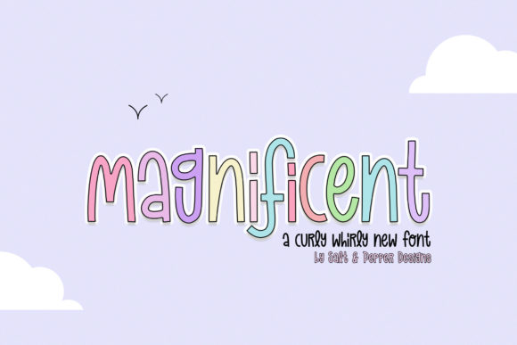 Magnificent Duo: A Joyful Display Font for Friendly Digital Brands