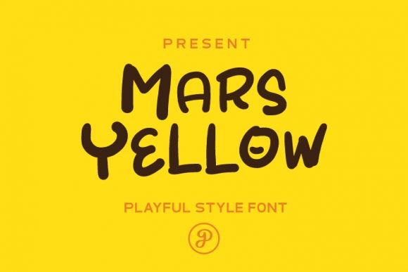 MarsYellow: A Display Font That Stops Scrollers