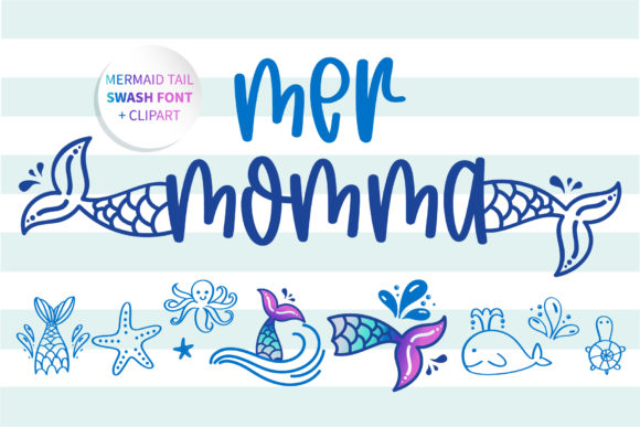 Mer Momma: A Friendly Handwritten Display Font That Feels Like Home