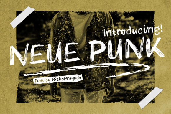 Neue Punk: A Bold Display Font with Urban Edge