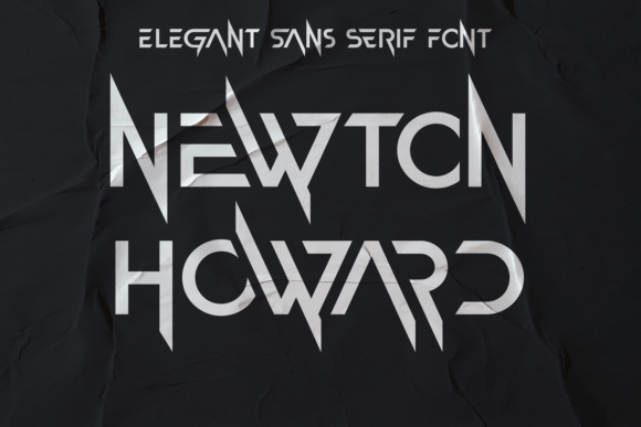 Newton Howard: A Display Font That Cuts Through the Feed
