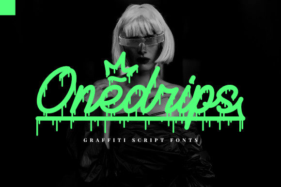 Onedrips: A Display Font with Editorial Charm