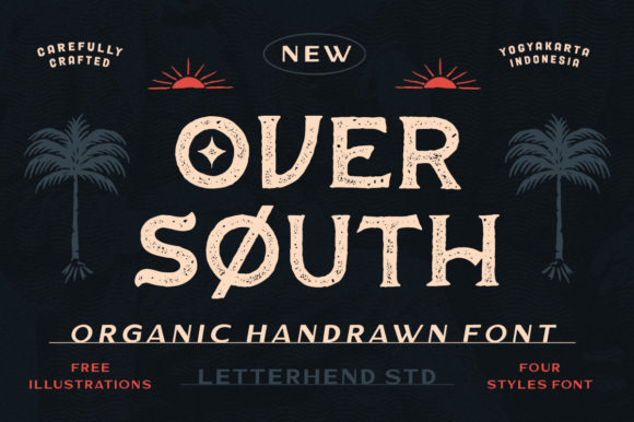 Over South: A Display Font That Makes Your Brand Feel Intentional