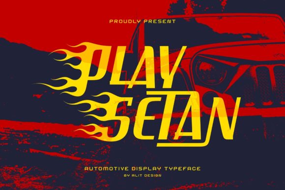 Play Setan: A Display Font That Accelerates Your Campaign Visuals