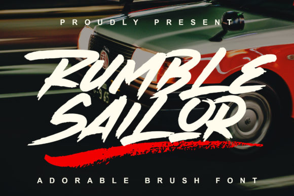 Rumble Sailor: A Bold Display Font for Scroll-Stopping Campaigns