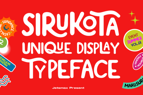 Sirukota: A Display Typeface with Heart and Soul