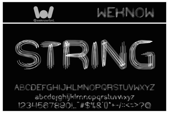 String and Wire: A Display Font That Earns Its Space