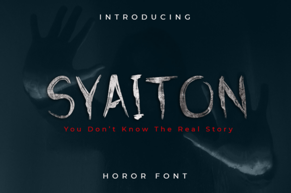 Syaiton: A Distinctive Display Font for Memorable Branding