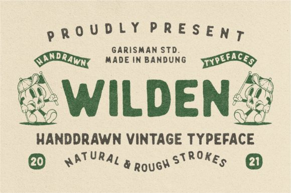 Wilden: The Organic Display Font That Captures Attention