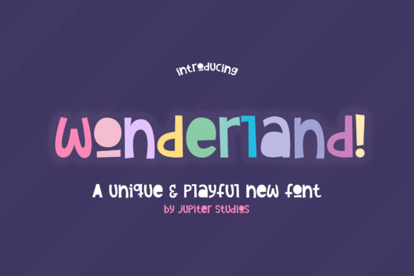 Wonderland Font: Playful Display Type for Scroll-Stopping Campaigns